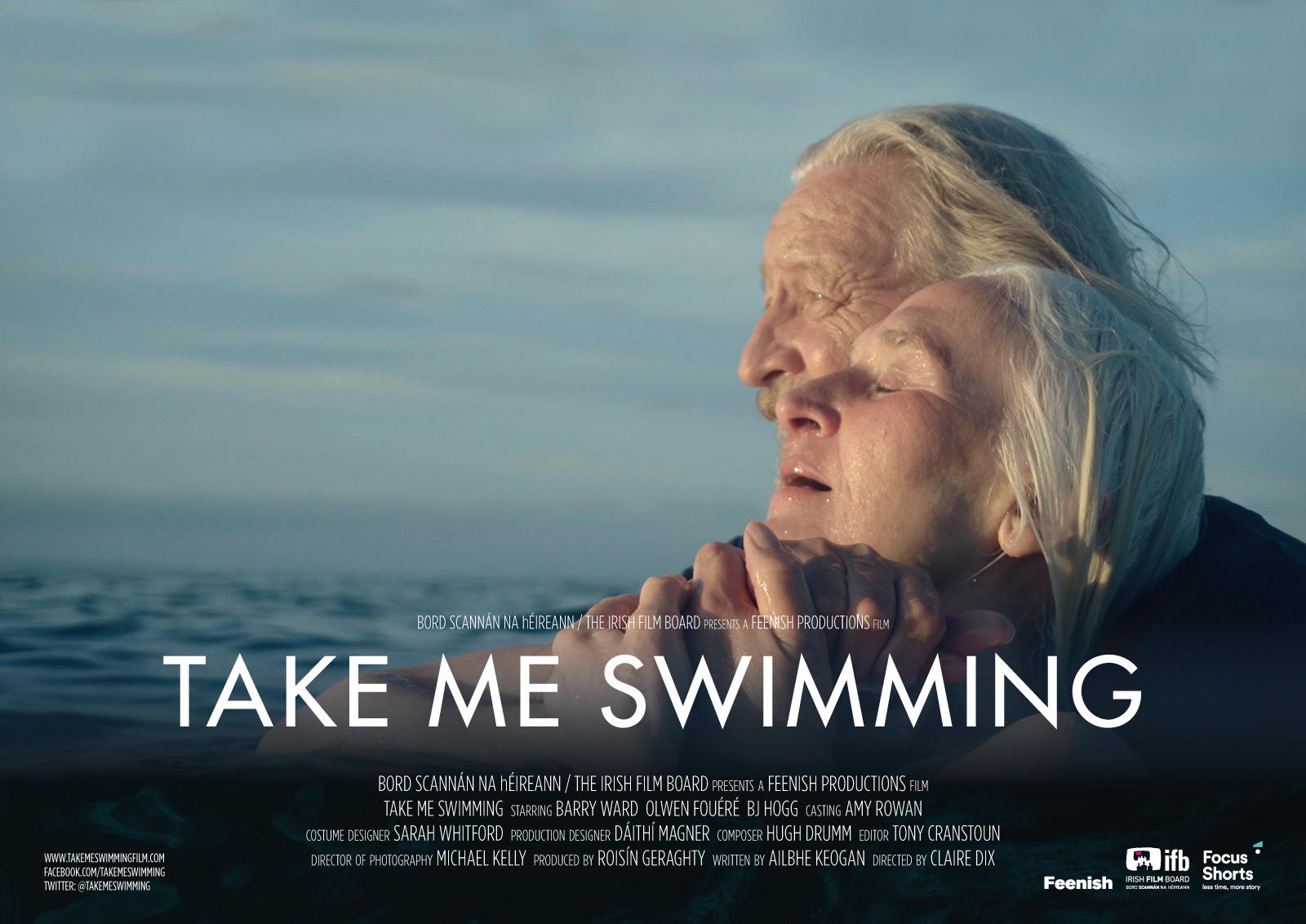 Take me swimming poster